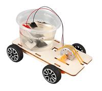 Set di progetti scientifici per bambini in legno per acque salate, modello di auto elettrica per studenti, scuola, fisica, apprendimento, acqua salata, modello di auto elettrica