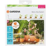Set di Prolunghe Gardena: Il Sistema di Irrigazione per Balconi Estende i Tuoi Set di Piante M da 5 Vasi Micro-Drip-Start (13005-20)