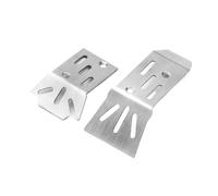 Set di Protezione per Armature per Telaio in Acciaio Inossidabile da 2 Pezzi Adatti a 18 Parti di Upgrade Posteriore Anteriore in Stile rc a 18 compatibili con Vari Modelli