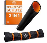 Set di protezione per il trasporto di bicicletta elettrica, 2 pezzi, per batteria e manubrio, custodie protettive impermeabili per portabiciclette, per esempio per Bosch, Shimano, Yamaha Ebike I