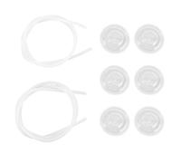 Set di Protezioni di Ricambio per Pompa del Latte in Silicone, Ampio Tubo Compatibile da 36 Pollici di Lunghezza Regolare