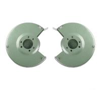 Set di protezioni di sicurezza per smerigliatrice da banco in ferro verde, coperture interne ed esterne per smerigliatrice da 150 mm da 150 mm, protezione per gli occhi da officina, detriti, scudo