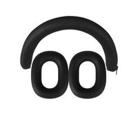 Set di protezioni morbide per cuffie Soundcore Space 2, in silicone, cuscinetti auricolari e fascia per la testa, colore nero