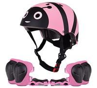 Set di protezioni per casco per bambini da 2 a 8 anni, per ragazzi e ragazze, caschi da bici leggeri con dinosauro multi-sport, protezione di sicurezza per ciclismo, skateboard, scooter, regali per