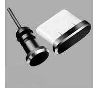 Set di protezioni per porte USB C, antipolvere e impermeabili, tappi in alluminio e silicone di alta qualitÃ per iPhone e Samsung, coperture per