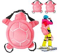 Set di protezioni per tartarughe per snowboard, sci, equipaggiamento protettivo, tartaruga, 3D per pattinaggio, cuscino per tartaruga, imbottito, ginocchiera per bambini e adulti, sci