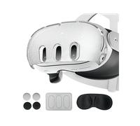SET DI PROTEZIONI PER VISORE VR WIGENTO Quest 3 - 7 in 1 in plastica resistente