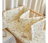 Set di protezioni regolabili for sponde del lettino for bambini, fodera in rete traspirante for la transizione dalla culla al lettino for bambini piccoli(A,180-28cm)