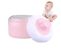 Set Di Puff E Contenitore Per Talco Per Bambini, Portacipria in Polvere, Custodia Per Spugna Per Nuovi Genitori Baby Sitter Infermieri Pediatrici Del Bagno Viaggio Assistenti Casa