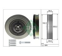 Ina Set di pulegge albero motore 544 0503 20 antivibrante