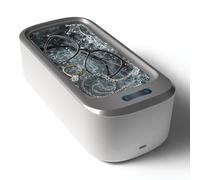 Set di pulitore ad ultrasuoni portatile 46 KHz, pulitore per lenti a capsula pulita, set di pulizia della macchina da 18 once, detergente sonico per gioielli in argento,