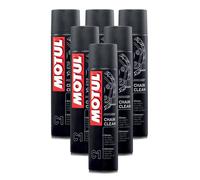 Set Di Pulizia Catena Motul 6X400ML Spray