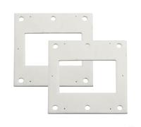 Set di pulizia per guarnizioni in fibra di ceramica, 2 pezzi, progettato per scambiatori di calore Haas Sohn, modelli 4 17 5 17 4 19 5 19 HSP1 2 per supportare una pulizia efficiente del sistema di
