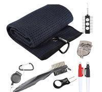 Set di pulizia per mazza da golf - Set completo di pulizia spazzola per pulizia | Racchetta pulitore lucidante - per adulti, utenti esperti, appassionati, dilettanti, donne e uomini