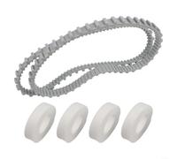 Set di pulizia per piscina per parti di ricambio, per robot Dolphin DX, Explorer, per Apollo, Wave, Advantage, DX3-DX6, M200-M500, composto da cinghia di trasmissione 9985006-R2 con 45 denti esterni e