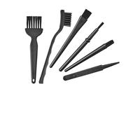 Set di pulizia per tastiera, set di pulizia per PC, pennelli per la polvere, 5 pennelli antistatici con pinzette per pulizia PC, schede madri, PCB, fondo conduttivo, tastiera, PCB, rasoi