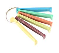 Set di pulizia pinne pettine piastra condensatore, 2 diverse spazzole condensatore bobina pulitore radiatore strumento di lavaggio