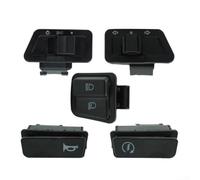 Set di pulsanti di commutazione per moto, con indicatori di direzione, 5 pezzi, kit di ricambio per comandi elettrici per moto