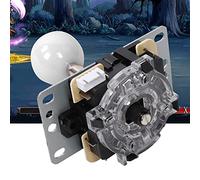 Set di Pulsanti e Joystick per Giochi con Guscio in Cristallo Acrilico di Alta qualità Scatto Intelligente Affidabile e Bello, Joystick Blu Americano CY-822A Fai-da-te per gli Appassionati