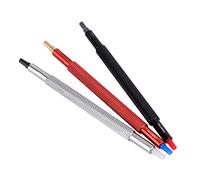 Set di pulsanti per orologio, pressore per orologio, acciaio inossidabile 3 pezzi/set per pulsante per orologio, per montaggio di lancette per orologiai