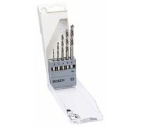 Set Di Punta Per Legno Bosch 5 Pezzi Con Codolo Esagonale, 2-6 Mm