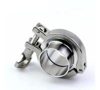 Set di puntali a tre morsetti con guarnizione in silicone, 3,8 cm e 5,1 cm, in acciaio inox sanitario 304 per collegamento O/D, include tre morsetti e guarnizione