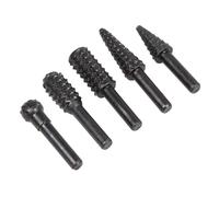 Set Di Punte A Fresa Rotativa In Legno Sealey 5 Pezzi 6mm