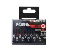 Set Di Punte A Impatto Compatibili TORX® Forgefix, 12 Pezzi FORFFBST12