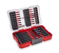 Set di punte a percussione originale Einhell M-CASE da 38 pezzi (punte da 25 mm, punte da 50 mm, punte da 90 mm, bussole esagonali, portapunte da 60 mm incl. scatola di custodia)