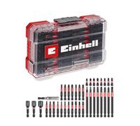 Set di punte a percussione originale Einhell M-CASE da 38 pezzi (punte da 25 mm, punte da 50 mm, punte da 90 mm, bussole esagonali, portapunte da 60 mm incl. scatola di custodia)