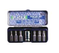 Laser Tools Set Punte a Stella 7pc 0595