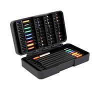 Set di punte a torsione da 1/4" per Phillips/Pozidriv/TORX®, 44 pezzi