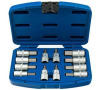 Set Di Punte Allen O Esagonale Per Crick 1/2 " 5 A 22 MM