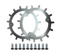 Set di punte antiscivolo for robot tosaerba, compatibili con gli accessori for tosaerba autocentranti in acciaio inossidabile Yuka Mini