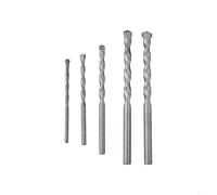 Set di punte da 4-10 mm per legno, plastica, marmo, 4-10 mm | Per punte in metallo duro, foratura antiscivolo, per calcestruzzo, mattoni, vetro, 5 misure nel set, durevole