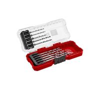 SET DI PUNTE DA TRAPANO EINHELL S-Case 10 pezzi - Rosso, 7,5x7,5x3,3 cm