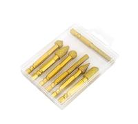 Set Di Punte Da Trapano for Lima Rotante Con Codolo Esagonale A Testa Diamantata Brasata Da 7 Pezzi for La Lucidatura Della Molatura Della Pietra In Acciaio Inossidabile Della Ghisa