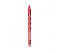 Set di punte da trapano in metallo duro con punta eccentrica seghettata per foratura di muratura e legno, perforatrice per piastrelle in vetro, metallo, taglierina per mattoni a secco, compatibile con