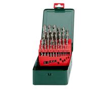 Set di punte da trapano per metallo HSS-G, 25 pezzi, da 1 a 13 mm