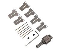 Set di Punte da Trapano per Perline di Legno Set di Punte da Trapano Ad Anello: 2 Set di Punte da Trapano Ad Anello in Legno Creatore di Anelli in Acciaio Alto Kit di Stampaggio per La Lavo