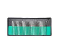 Set di punte da trapano, Set di 30 frese diamantate con gambo da 2,35 mm scatola for smerigliatrice elettrica, accessori for utensili elettrici, abrasivi