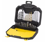 SET DI PUNTE DA TRAPANO STANLEY, 30 PEZZI.