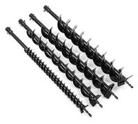 Set di punte da trapano, Trivella a doppia lama da 800 mm, trivella for recinzioni, for terra, for pali a benzina, accessori for utensili elettrici 40/60/80/100(60mm)