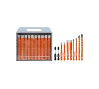 Set di Punte Diamantate 10 Pezzi da 8 mm e Punte Eccentriche 10 pezzi 5-10mm per legno, plastica, mattoni, piastrelle, vetro