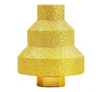 Set di punte diamantate di precisione per vetro, granito, cemento armato con lega di carburo industriale per una maggiore durata e prestazioni potenti