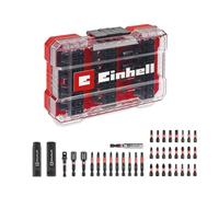 Set di punte e bussole a percussione originale Einhell M-CASE da 39 pezzi (punte da 25 mm, punte da 50 mm, bussole esagonali, bussole lunghe, adattatore per bussole, portapunte da 60 mm)