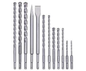 Set di punte e scalpelli Einhell SDS Plus per martelli perforatori 12 pz