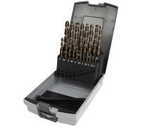 RUKO Set punte a spirale in acciaio 228214RO HSSE-Co 5 19 pezzi