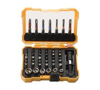 Set di punte esagonali da 1/4" e bussola, multi bit a cricchetto, set di cacciaviti con custodia per riparazione (50 pezzi)