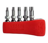 Set di punte Impact Ball Torx T10, T15, T20, T25, T30, 30 mm, 5 pezzi